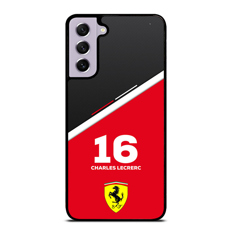 CHARLES LECLERC FERRARI FORMULA ONE F1 RACING 2 Samsung Galaxy S21 FE Case Cover