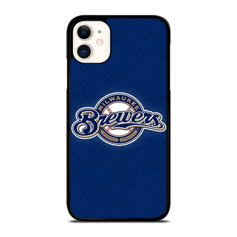 MILWAUKEE BREWERS MLB BASEBALL LOGO iPhone 11 Case Cover