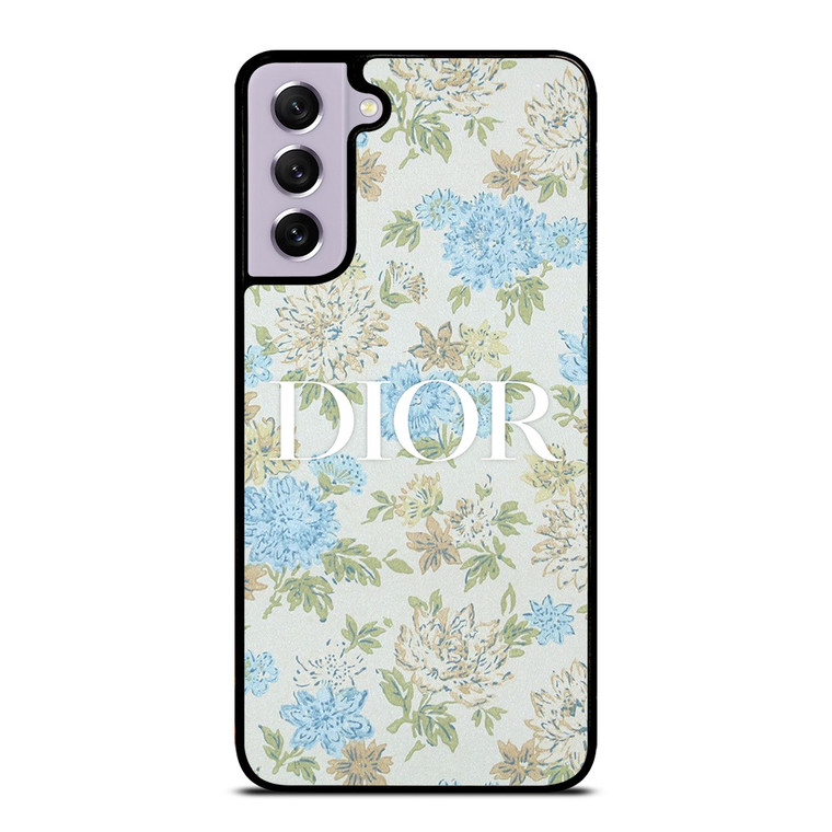 CHRISTIAN DIOR LOGO FLORAL Samsung Galaxy S21 FE Case Cover