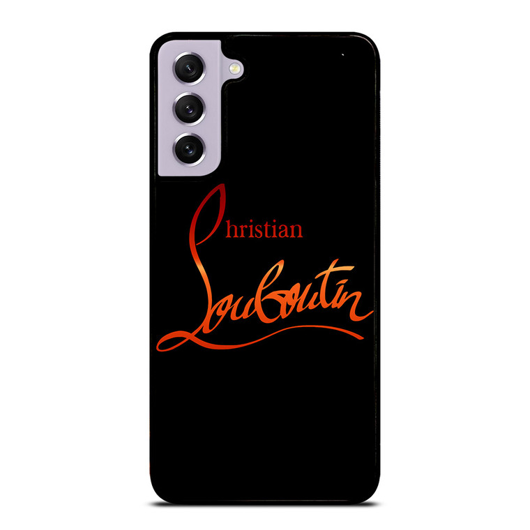 CHRISTIAN LOUBOUTIN RED LOGO Samsung Galaxy S21 FE Case Cover