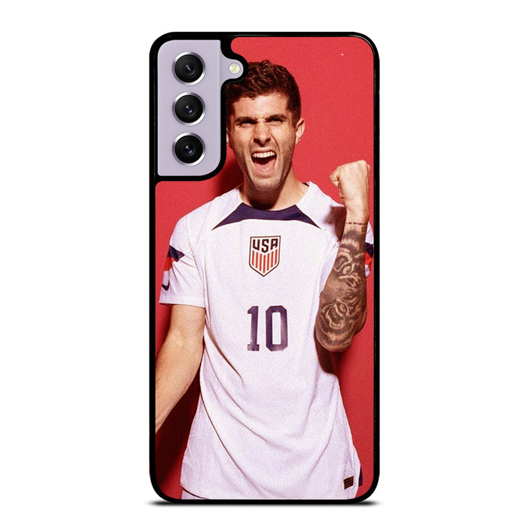 CHRISTIAN PULISIC USMNT SOCCER Samsung Galaxy S21 FE Case Cover