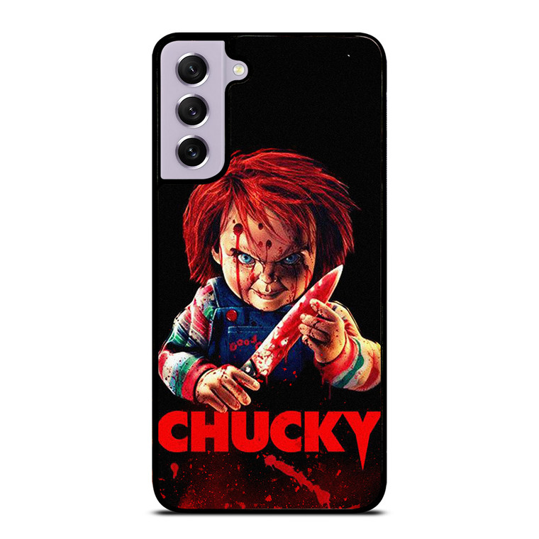CHUCKY CHILD'S PLAY BLOODY Samsung Galaxy S21 FE Case Cover