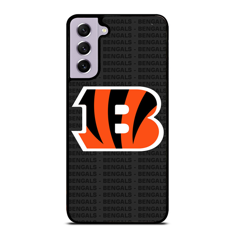 CINCINNATI BENGALS FOOTBALL TEXT Samsung Galaxy S21 FE Case Cover