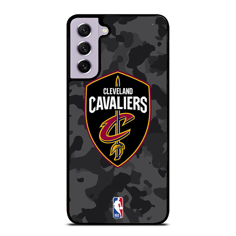 CLEVELAND CAVALIERS BLACK CAMO Samsung Galaxy S21 FE Case Cover
