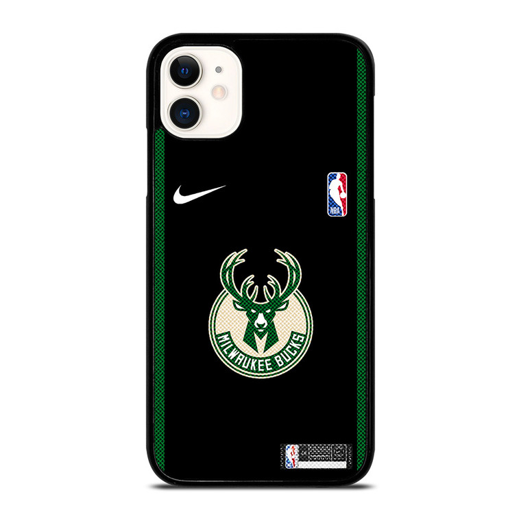 MILWAUKEE BUCKS NIKE NBA BASKETBALL iPhone 11 Case Cover