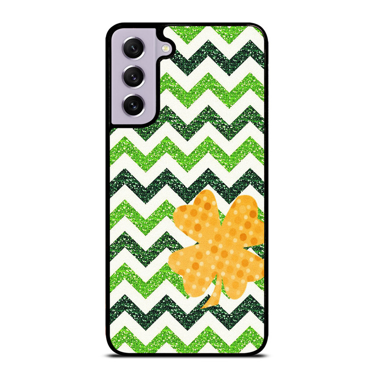 CUTE GREEN CHEVRON Samsung Galaxy S21 FE Case Cover