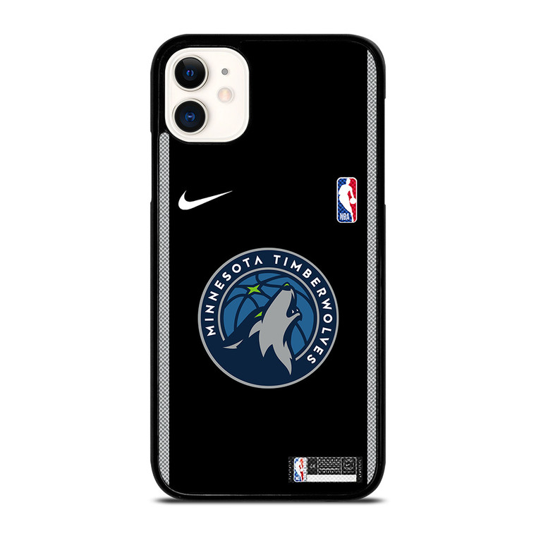 MINNESOTA TIMBERWOLVES NIKE NBA BASKETBALL iPhone 11 Case Cover MINNESOTA TIMBERWOLVES NIKE NBA BASKETBALL iPhone 11 Case Cover