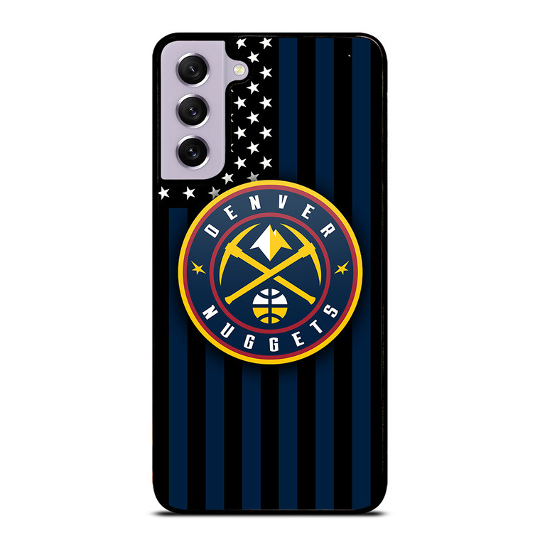 DENVER NUGGETS NBA USA FLAG Samsung Galaxy S21 FE Case Cover DENVER NUGGETS NBA USA FLAG Samsung Galaxy S21 FE Case Cover