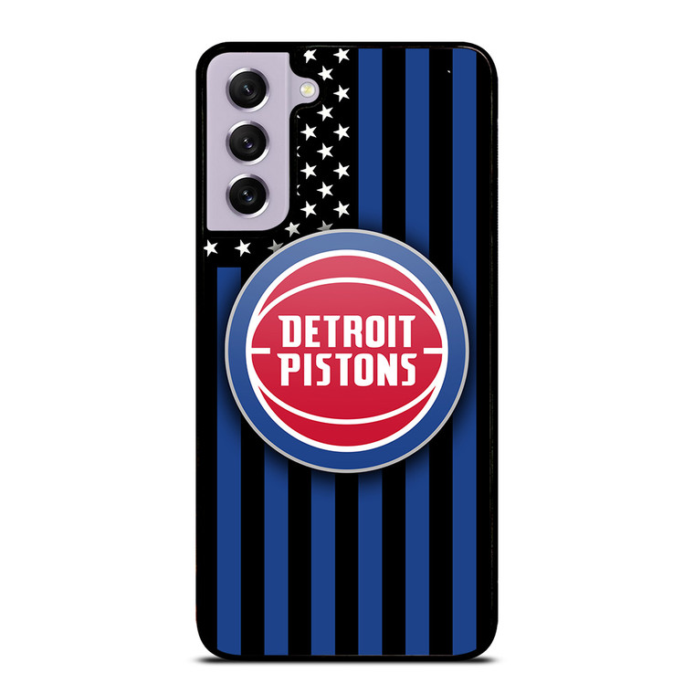 DETROIT PISTONS NBA USA FLAG Samsung Galaxy S21 FE Case Cover