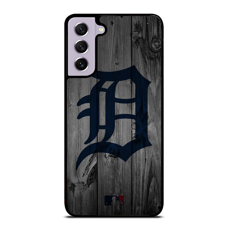 DETROIT TIGERS BASEBALL MLB WOOD LOGO Samsung Galaxy S21 FE Case Cover