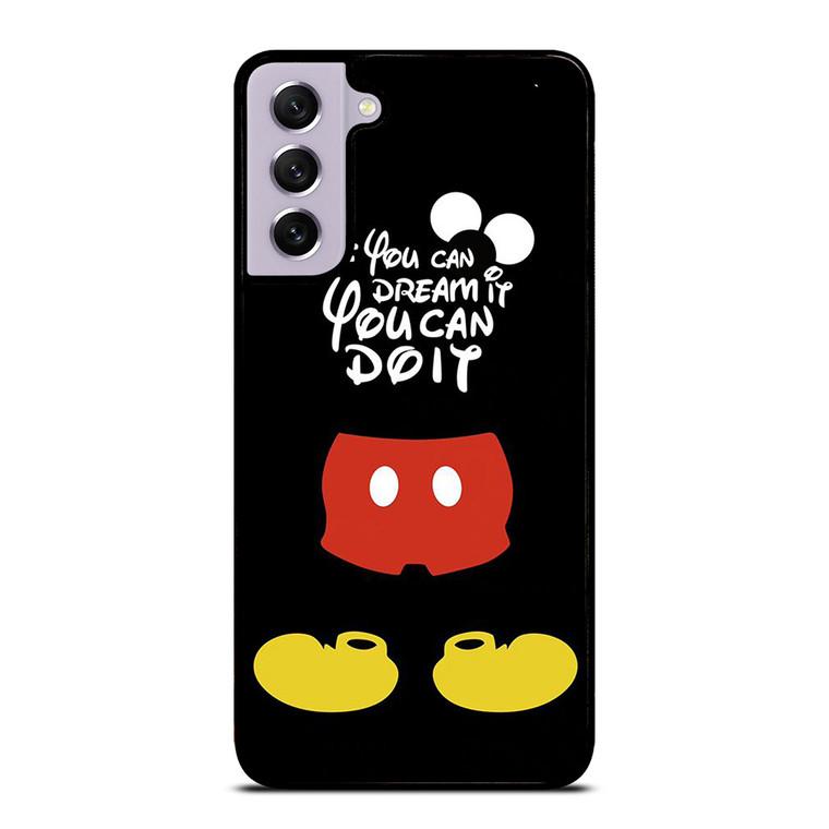 DISNEY MICKEY MOUSE QUOTES Samsung Galaxy S21 FE Case Cover