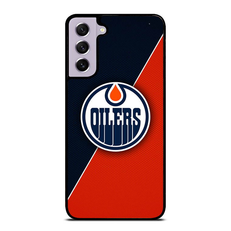 EDMONTON OILERS NHL HOCKEY LOGO Samsung Galaxy S21 FE Case Cover