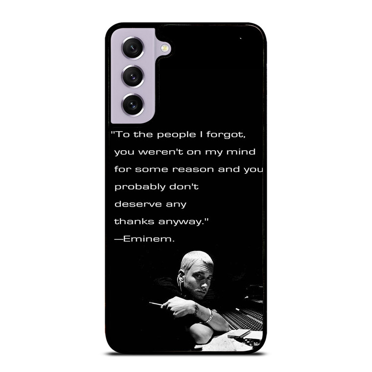 EMINEM RAPPER QUOTES 2 Samsung Galaxy S21 FE Case Cover