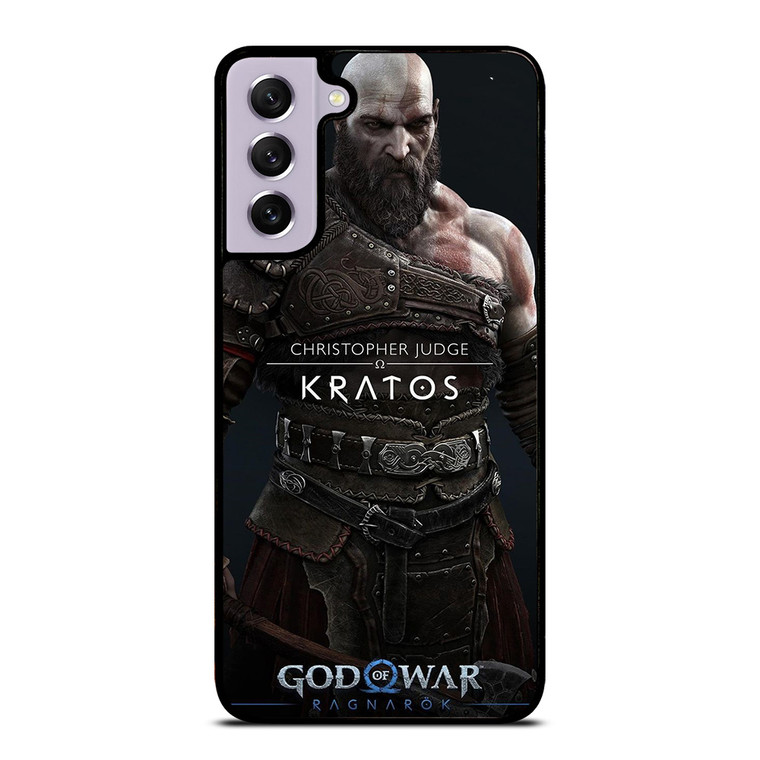 GOD OF WAR RAGNAROK KRATOS CHRISTOPHER JUDGE Samsung Galaxy S21 FE Case Cover