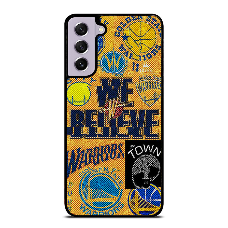 GOLDEN STATE WARRIORS NBA BASKETBALL COLLAGE Samsung Galaxy S21 FE Case Cover