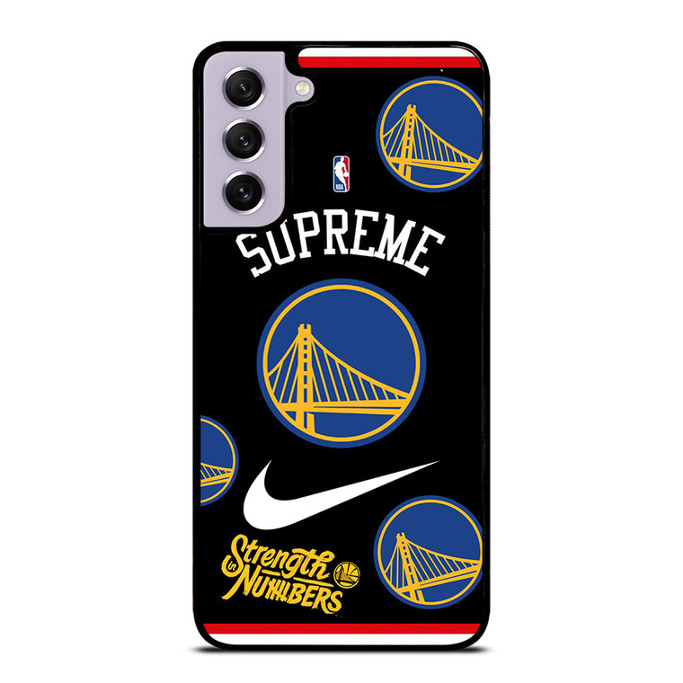 GOLDEN STATE WARRIORS NBA X SUPREME NIKE Samsung Galaxy S21 FE Case Cover