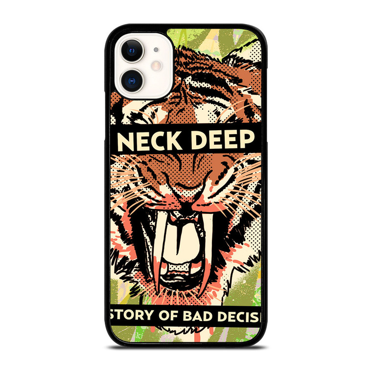 NECK DEEP A HISTORY OF A BAD DECISIONS iPhone 11 Case Cover