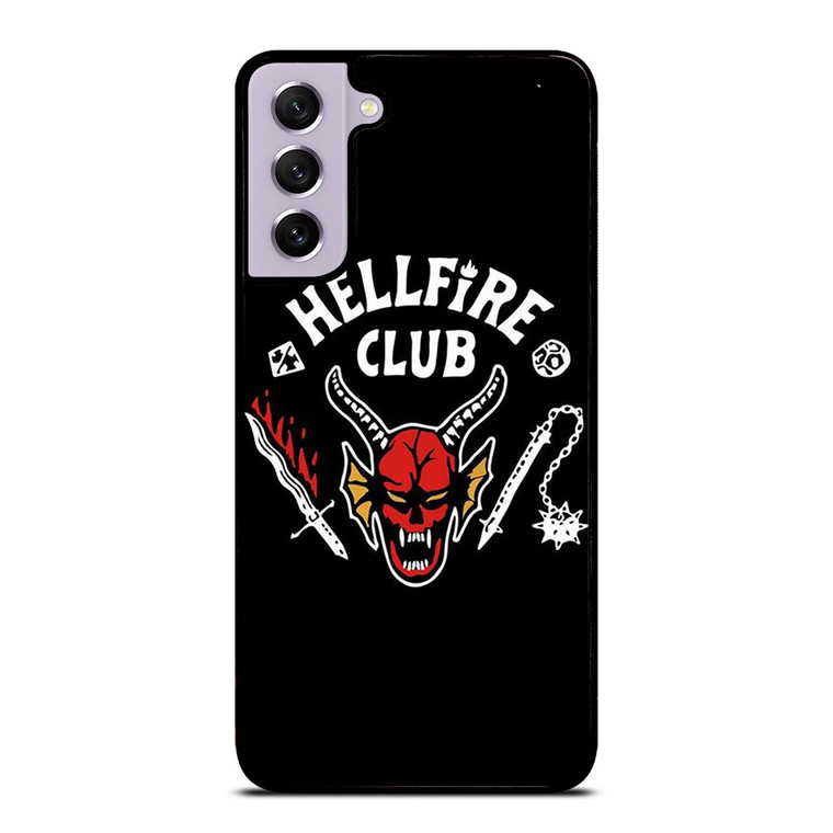 HELLFIRE CLUB STRANGER THINGS BLACK Samsung Galaxy S21 FE Case Cover