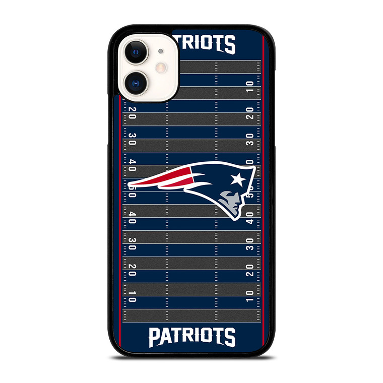 NEW ENGLAND PATRIOTS FOOTBALL FIELD iPhone 11 Case Cover