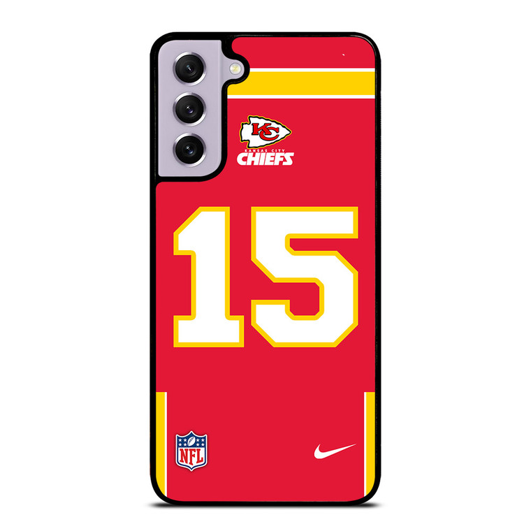 KANSAS CITY CHIEFS PATRICK MAHOMES 15 NFL NIKE Samsung Galaxy S21 FE Case Cover