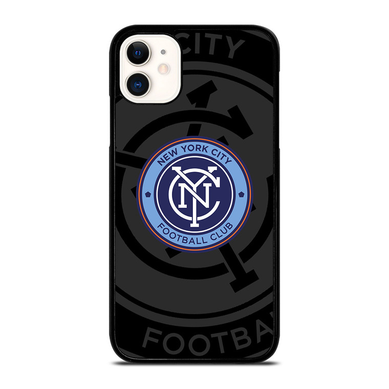 NEW YORK CITY FC MLS BLACK iPhone 11 Case Cover