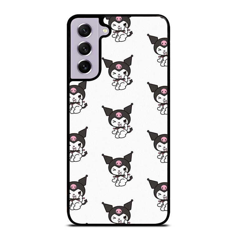 KUROMI CAT ANIME PATTERN Samsung Galaxy S21 FE Case Cover