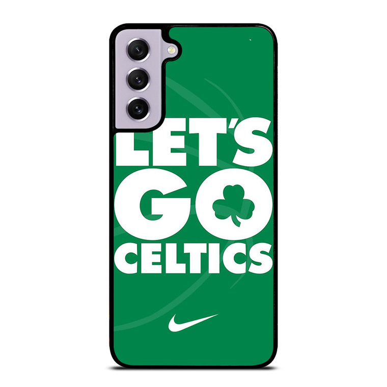 LETS GO BOSTON CELTICS NBA BASKETBALL Samsung Galaxy S21 FE Case Cover