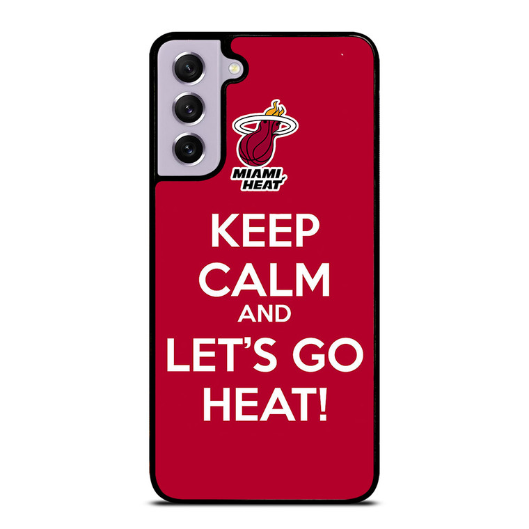 LETS GO MIAMI HEAT NBA BASKETBALL 3 Samsung Galaxy S21 FE Case Cover