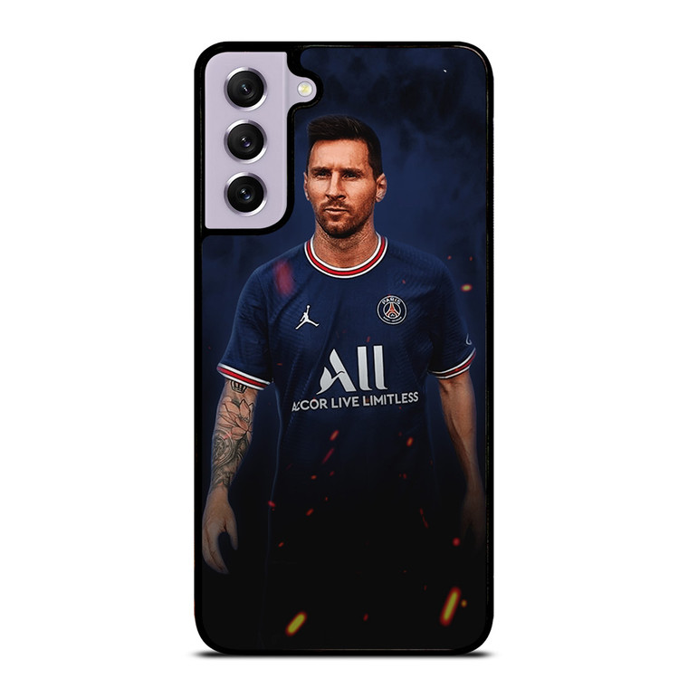 LIONEL MESSI PARIS SAINT GERMAIN PSG 3 Samsung Galaxy S21 FE Case Cover