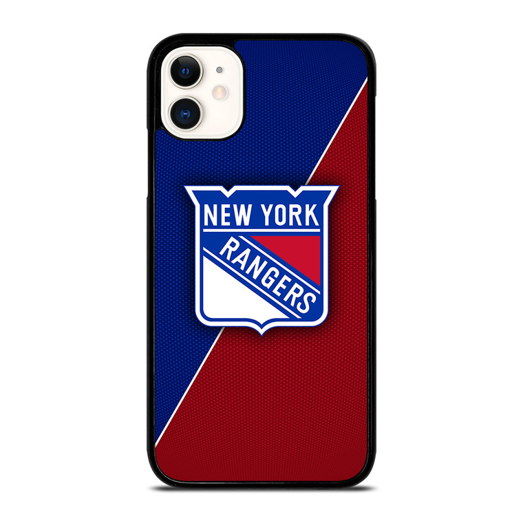 NEW YORK RANGERS NHL HOCKEY LOGO iPhone 11 Case Cover