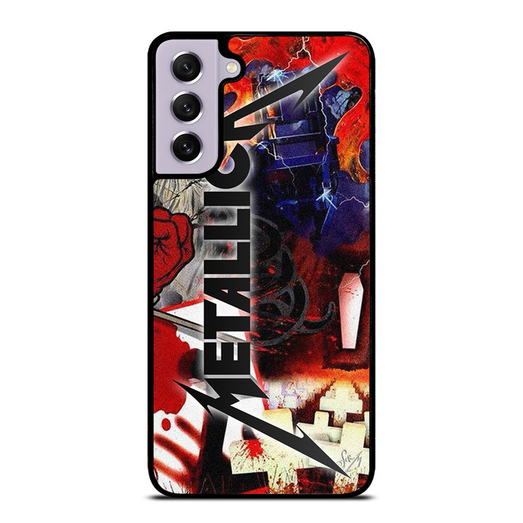 METALLICA ROCK BAND ALL ALBUM Samsung Galaxy S21 FE Case Cover