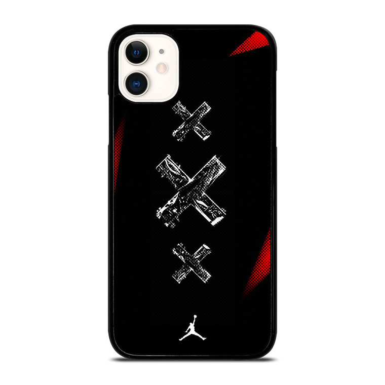 NIKE AIR JORDAN CROSS iPhone 11 Case Cover