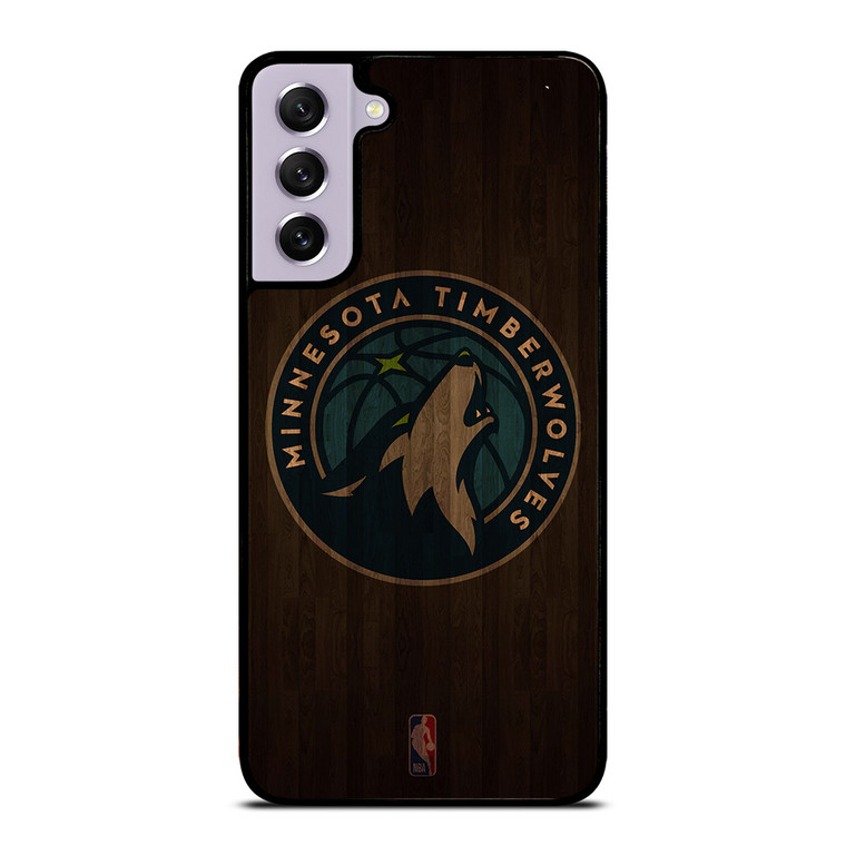 MINNESOTA TIMBERWOLVES BASKETBALL COURT NBA Samsung Galaxy S21 FE Case Cover