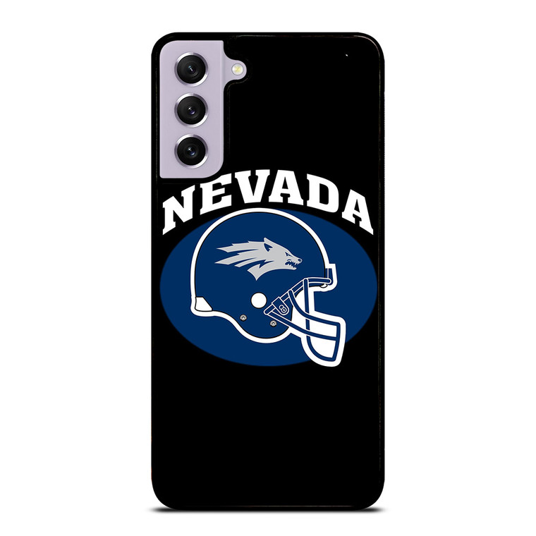 NEVADA WOLF PACK FOOTBALL HELMET Samsung Galaxy S21 FE Case Cover