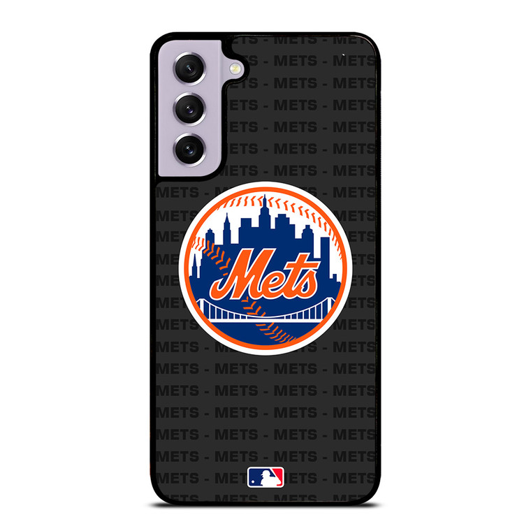NEW YORK METS BASEBALL BLACK Samsung Galaxy S21 FE Case Cover