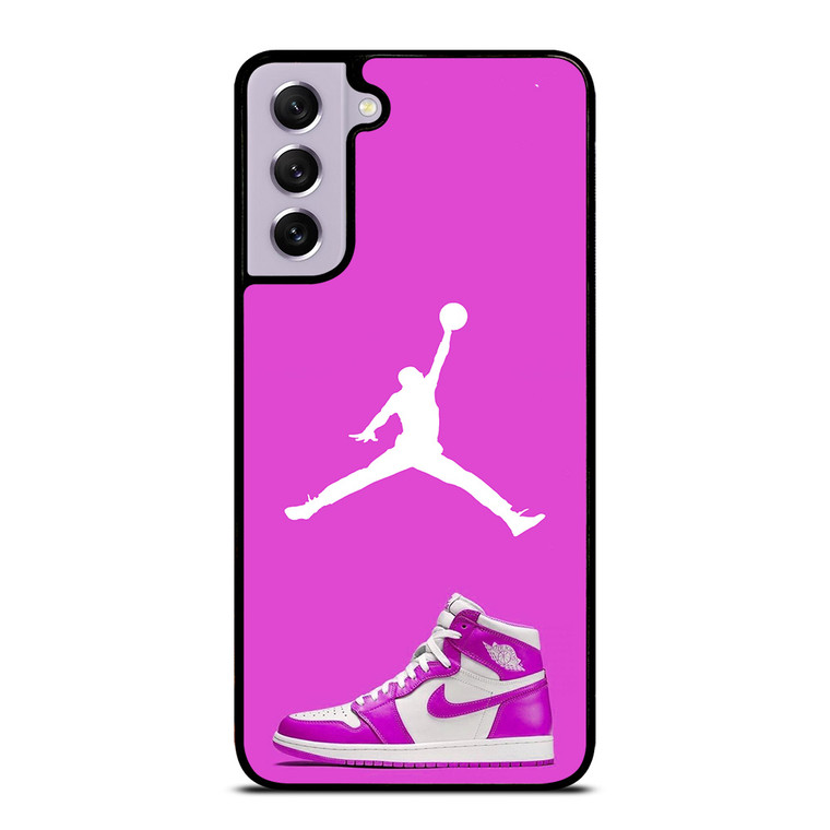NIKE AIR JORDAN PURPLE Samsung Galaxy S21 FE Case Cover