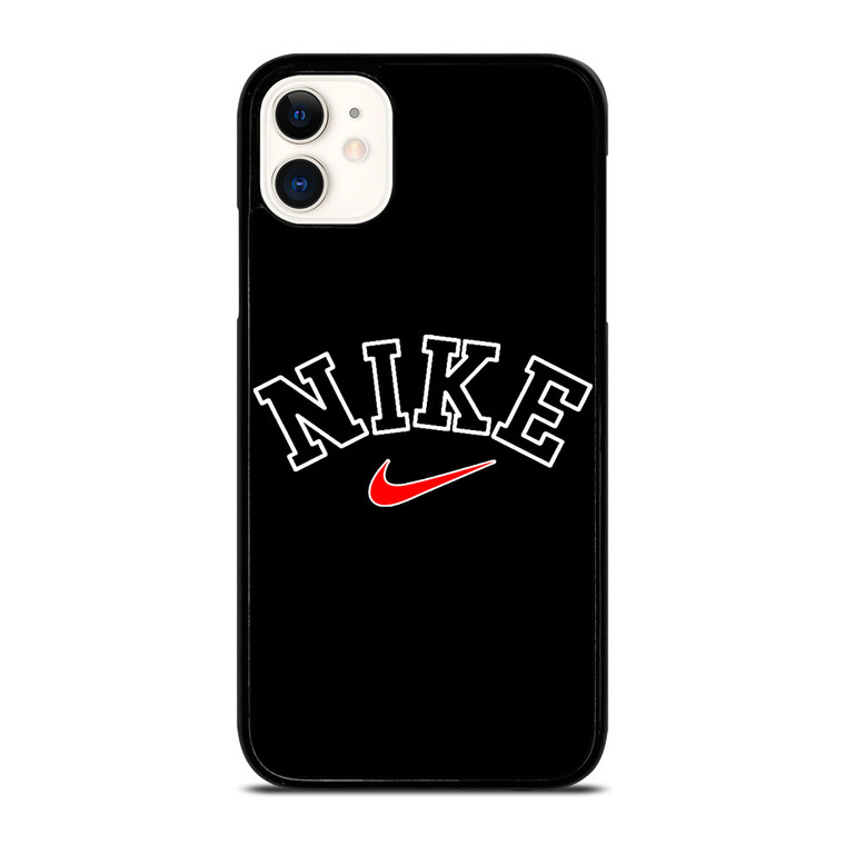 NIKE SWOOSH RED VINTAGE iPhone 11 Case Cover