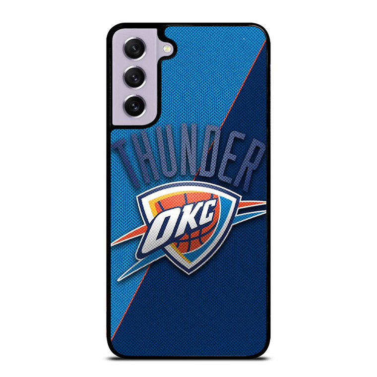 OKLAHOMA CITY THUNDER NBA BASKETBALL LOGO Samsung Galaxy S21 FE Case Cover