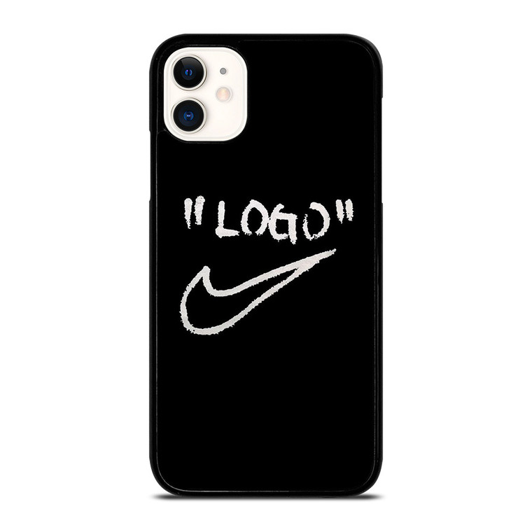 NIKE X OFF WHITE STROKE iPhone 11 Case Cover