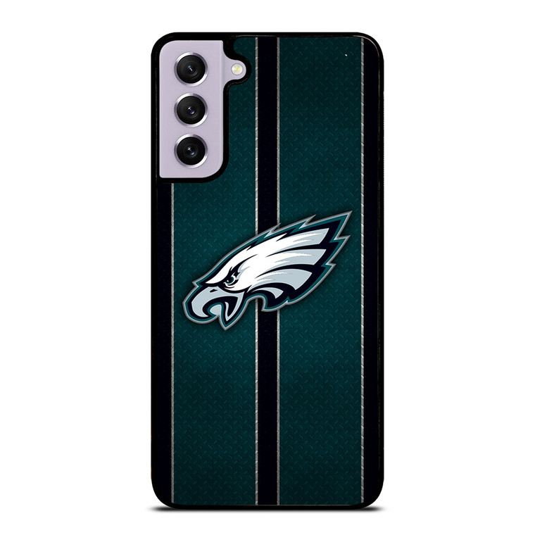 PHILADELPHIA EAGLES NFL METAL STRIPE Samsung Galaxy S21 FE Case Cover