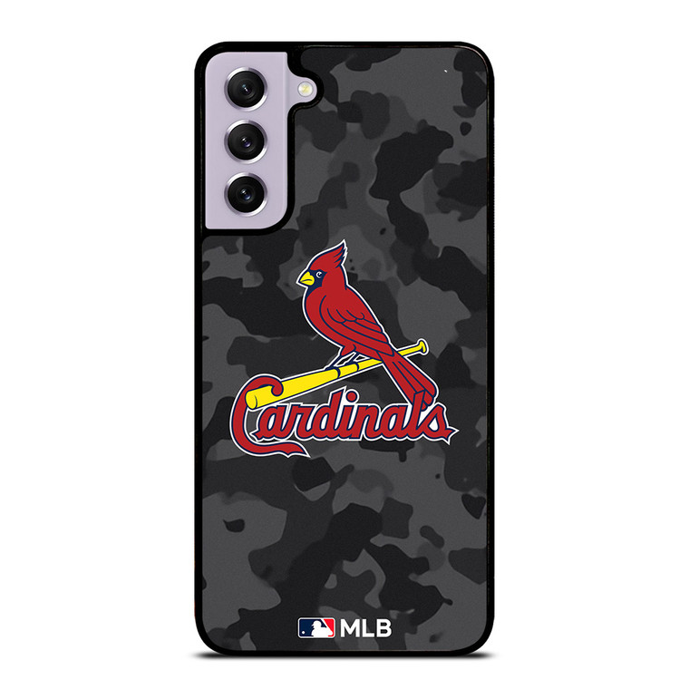 SAINT LOUIS CARDINALS BASEBALL BLACK CAMO Samsung Galaxy S21 FE Case Cover