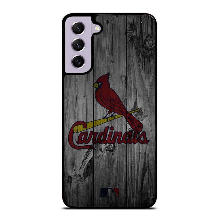 SAINT LOUIS CARDINALS BASEBALL MLB WOOD LOGO Samsung Galaxy S21 FE Case Cover