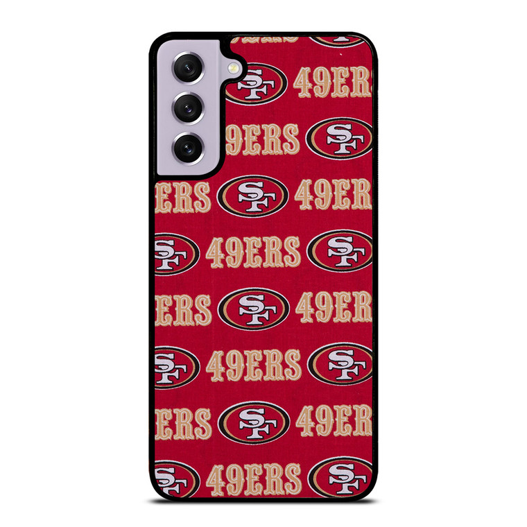 SAN FRANCISCO 49ERS PATTERN Samsung Galaxy S21 FE Case Cover