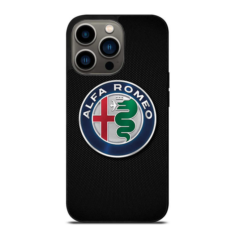 ALFA ROMEO CARBON FIBER iPhone 13 Pro Case Cover