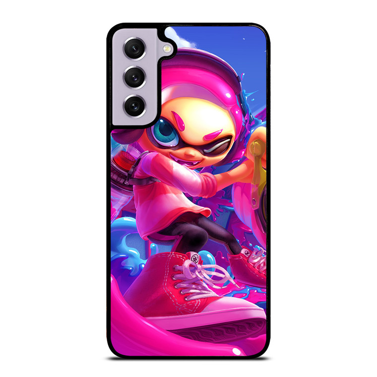 SPLATOON PINK Samsung Galaxy S21 FE Case Cover