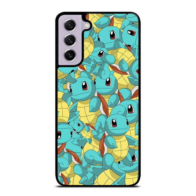 SQUIRTLE POKEMON MONSTER PATTERN Samsung Galaxy S21 FE Case Cover
