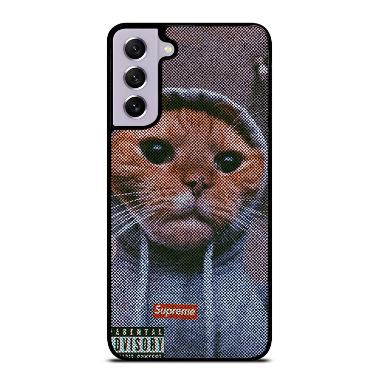 SUPREME CUTE CAT 2 Samsung Galaxy S21 FE Case Cover