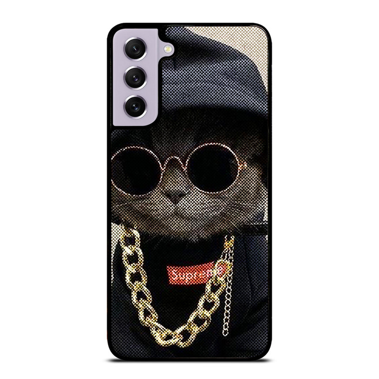 SUPREME SWAG CAT Samsung Galaxy S21 FE Case Cover