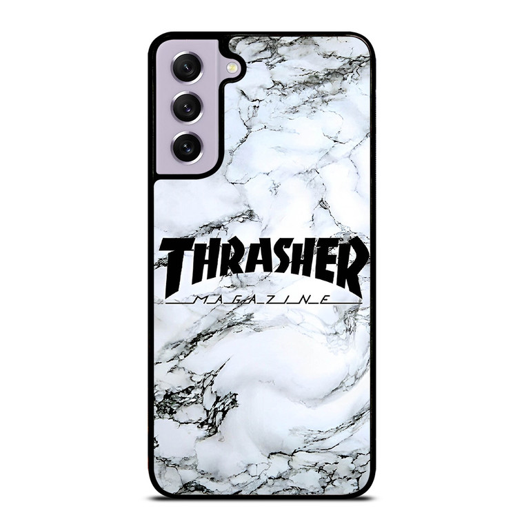 THRASHER SKATEBOARD MARBLE Samsung Galaxy S21 FE Case Cover