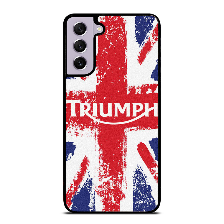 TRIUMPH MOTORCYCLES UNION JACK Samsung Galaxy S21 FE Case Cover